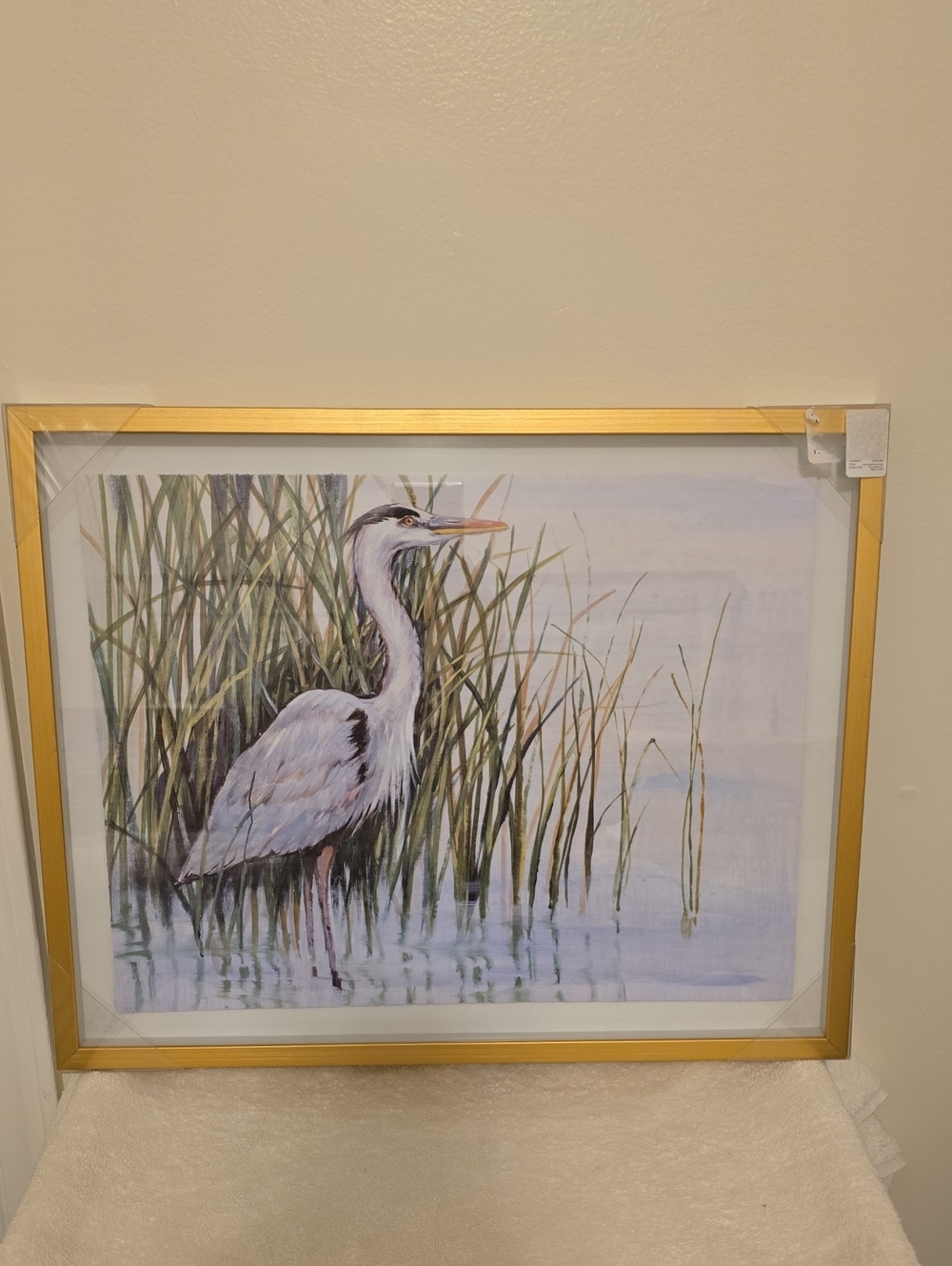 NEW Heron in the Marsh Picture
